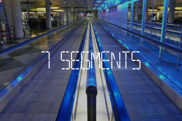 7segments: A Designer’s Take on This Unique Freebie Typeface