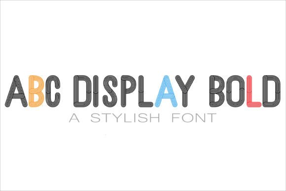 Abc Display Bold: A Cheerful Font for Lively Editorial Designs