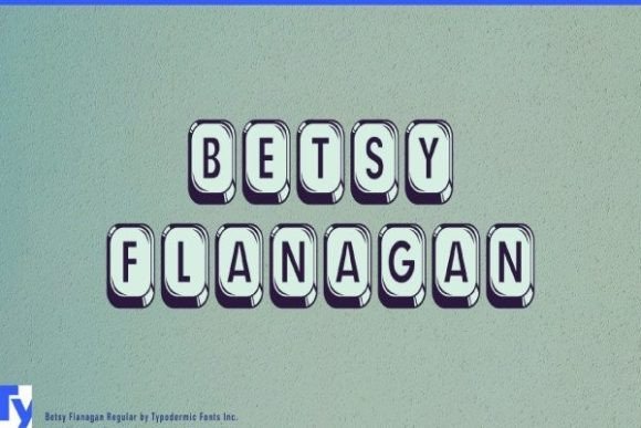 Betsy Flanagan: A Keyboard-Inspired Font That Elevates Small Business Branding