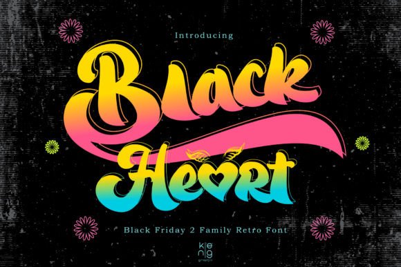 Black Heart: The Retro Display Font That Gave My Small Business a Bold New Look