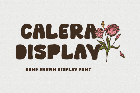 Calera Display: A Playful Typeface for Bold Editorial Design