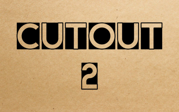 Cut Out 2: A Stylish Display Font for Small Business Branding