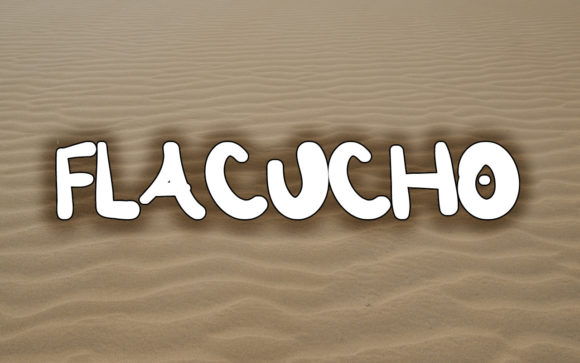 Flacucho: A Bold Display Font for Crafters and Product Designers