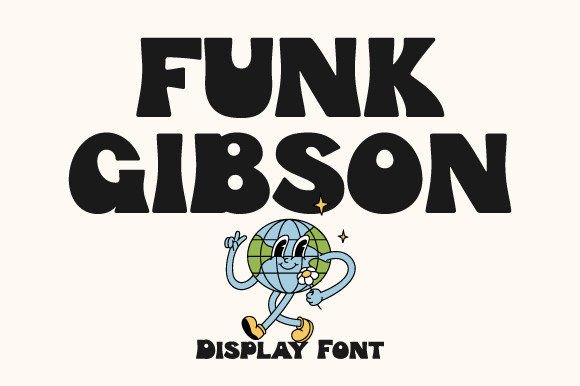 Funk Gibson: A Bold Display Font That Elevates Small Business Branding