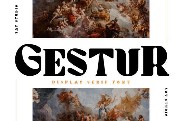 Gestur: A Bold Display Font for Modern Editorial Design