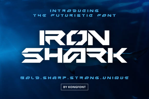Iron Shark Font: A Web Designer’s Take on Using Futuristic Typography