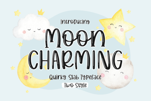 Moon Charming: A Playful Font for Crafters and Product Makers