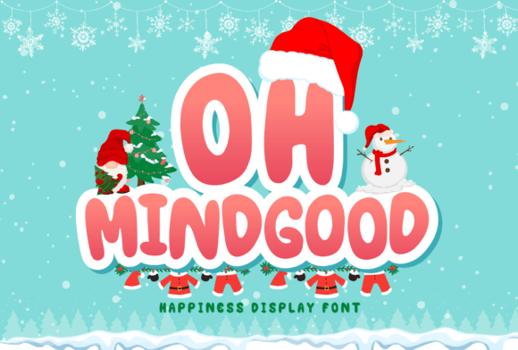 Oh Mindgood: A Playful Display Font for Bold, Scroll-Stopping Marketing Design