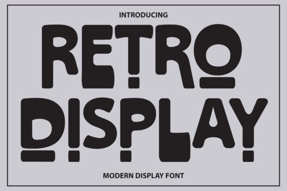 Retro Display: A Groovy Font for Campaign-Ready Visuals