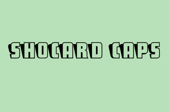 ShoCard Caps: A Retro Display Font That Elevates Campaign Visuals
