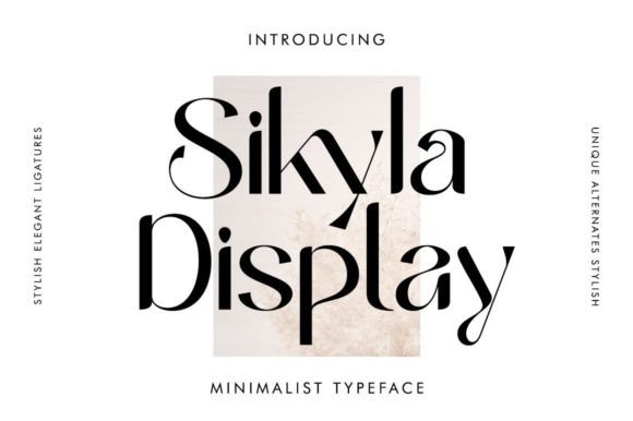 Sikyla Display: Elevating Editorial Design with Modern Typography