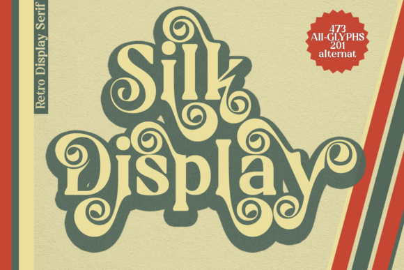 Silk Display: A Bold Serif Font for Eye-Catching Campaigns