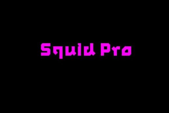 Squid: A Bold Display Font for Web Designers Who Dare to Stand Out