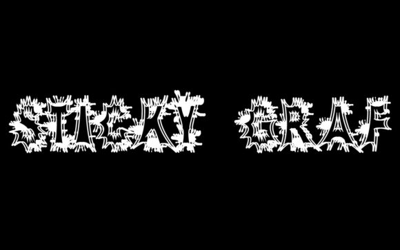 Sticky Graf: A Futuristic Display Font for Modern Editorial Design