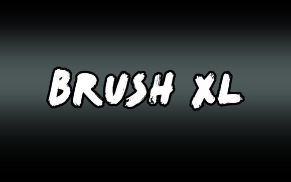Title Brush XL: A Bold Display Font for Modern Campaign Design